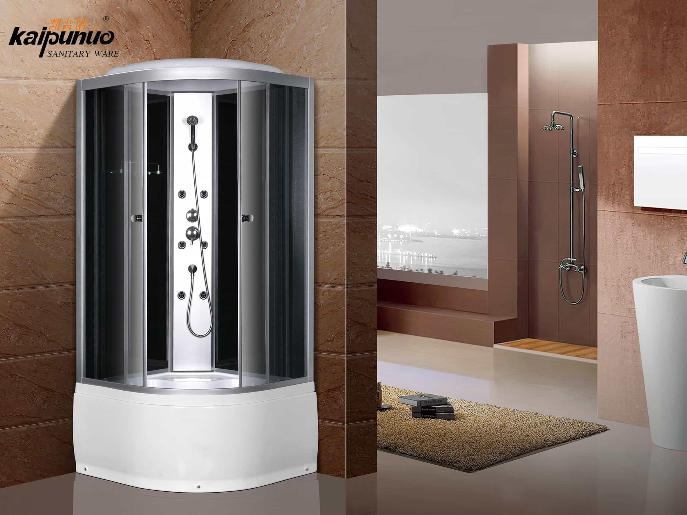 Ease Of Cleaning  Aluminium Profile Multifunction Bathroom
